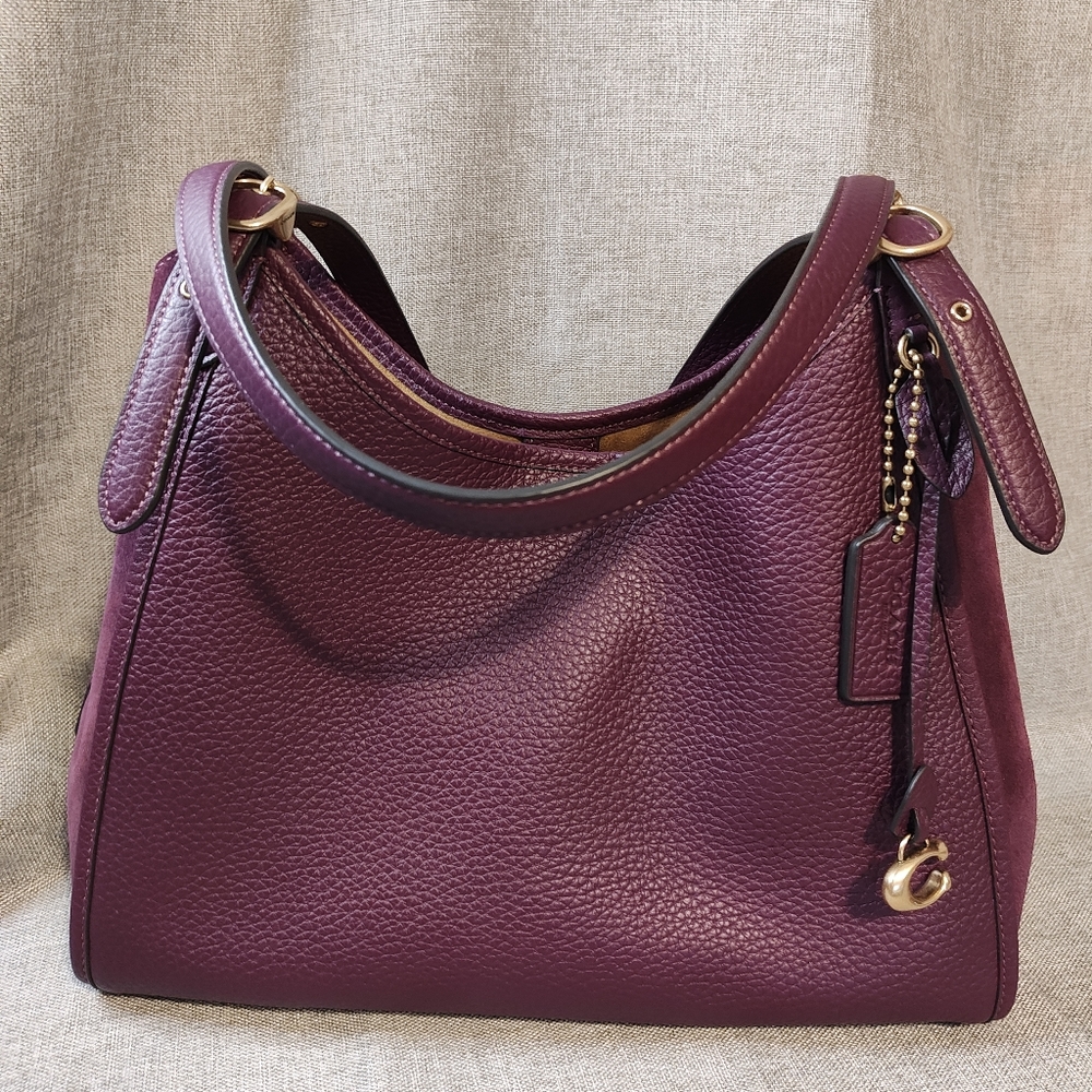 COACH Lori Shoulder Bag - Deep Berry
